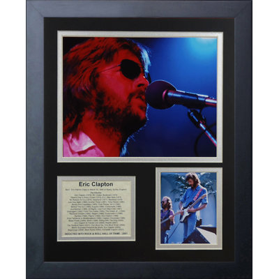 Souvenirs encadrée eric clapton