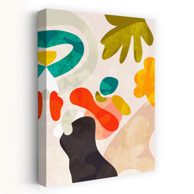 Contemporary Art Abstract Colorful Geometric Art