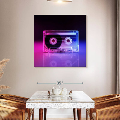 Abarca Clear Cassette Tape
