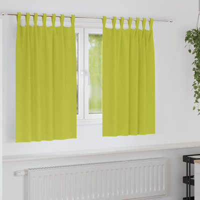 Curtains With Curtains 2 Pcs Polyester