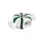 Peppermint Candy Ceramic Salt & Pepper Shakers Set