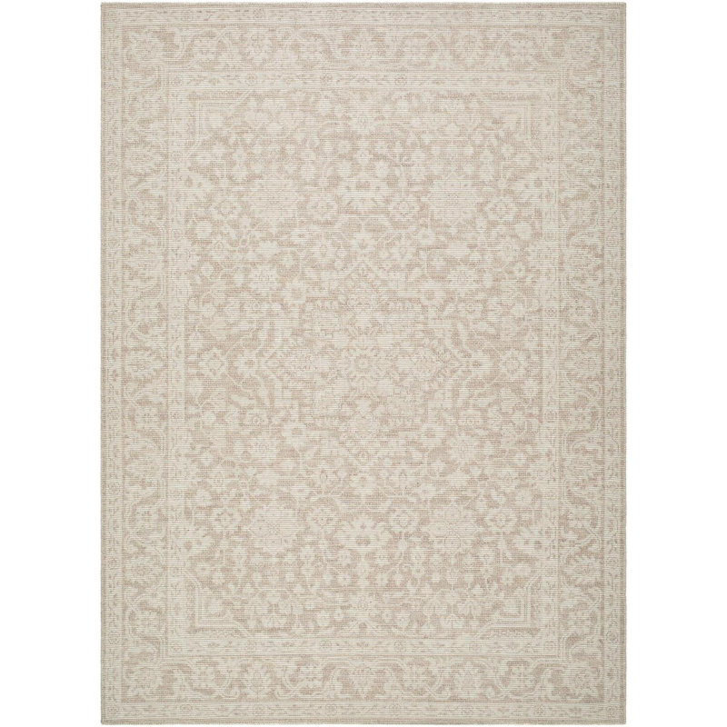 Tapis tissé à la machine Nabela Noor Home x Livabliss Maan, Rectangle 6 pi 7 po x 9 pi