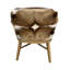 Natural Springbok Hide And Leather Chair