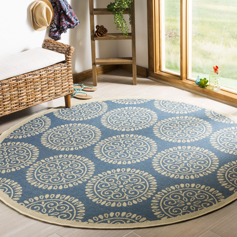 Tapis d'intérieur / extérieur Burnell Linden
