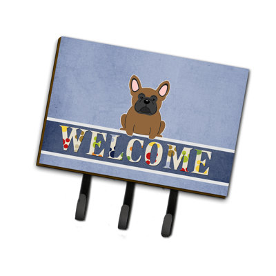 Laisse de bienvenue ou porte-clé french bouledogue