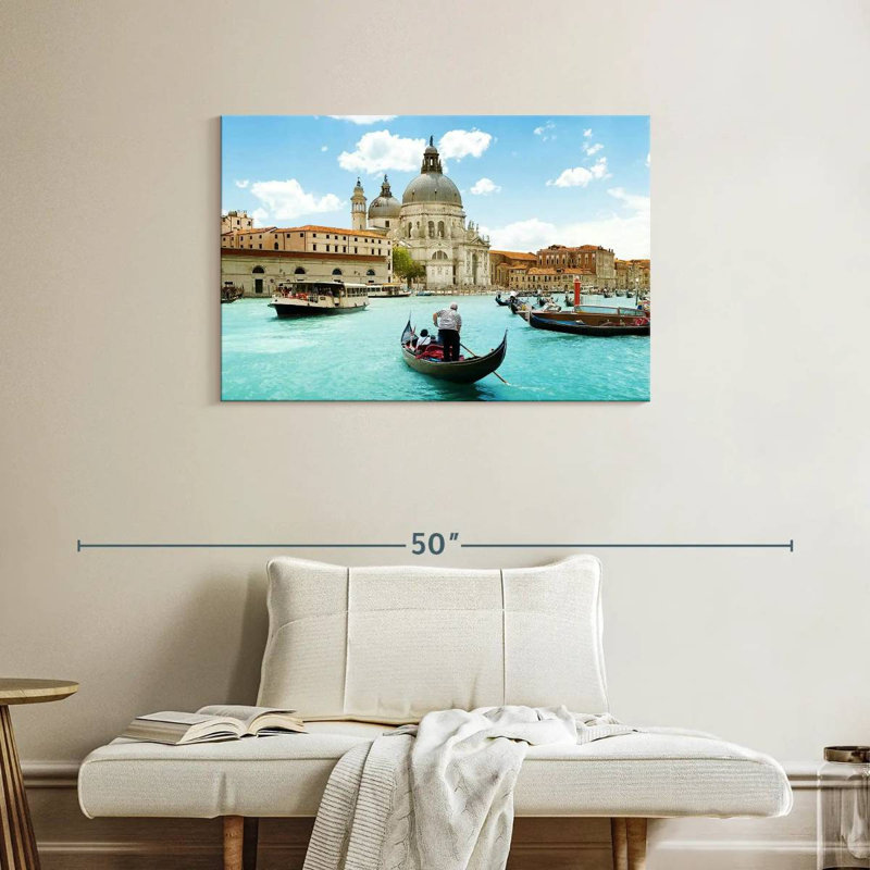 Bateaux Ravi Grand Canal, H 24 po x l 36 po