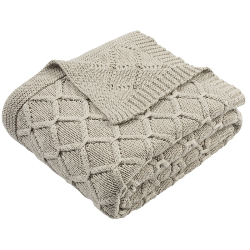 Knitted Throw Blanket