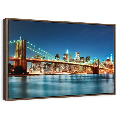 Pont lumineux de Brooklyn