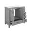 Meuble-lavabo 36 po avec lavabo en céramique, meuble-lavabo avec 5 tiroirs à fermeture en douceur et 2 portes à fermeture en douceur-60267179