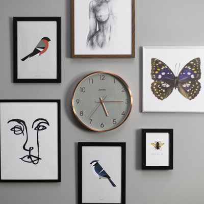 Metal Wall Clock