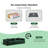 118"Upholstered Convertible Sleeper Sofa With 3 Pillows, Folding Mattress Lounge Couch Removable Sofa, Floor Sofa Lounge Couch, Modular Sectional Sofa Bed - No Assembly Required, Fixed-Shape Frame-1012109174