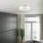 Berthine Linen Blend Semi Flush Mount-22524418-22524415