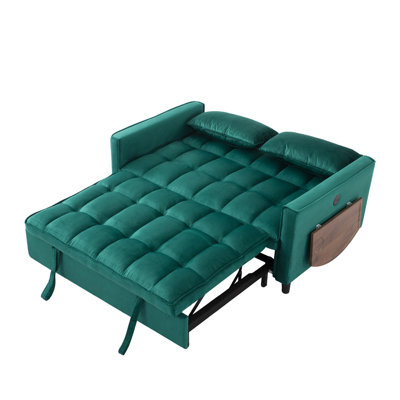55.31'' Upholstered Sleeper Sofa