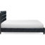 Lit plateforme tapissier avec tête de lit droite Hudson ClickDecor Hudson-602843795