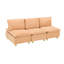 Flanelle de citrouille avec dossier réglable et rembourrage en éponge de 90,92 pouces en velours de couleur citrouille à texture douce-335151117