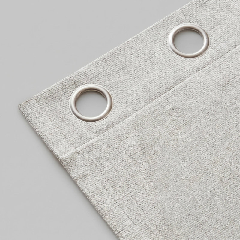 Paire de rideaux en occultant 52 po x 84 po Mira 100% polyester blanc Mira, Blanc