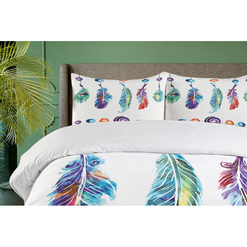 Boho Traditional Polyester Duvet Cover, Twin Duvet Cover