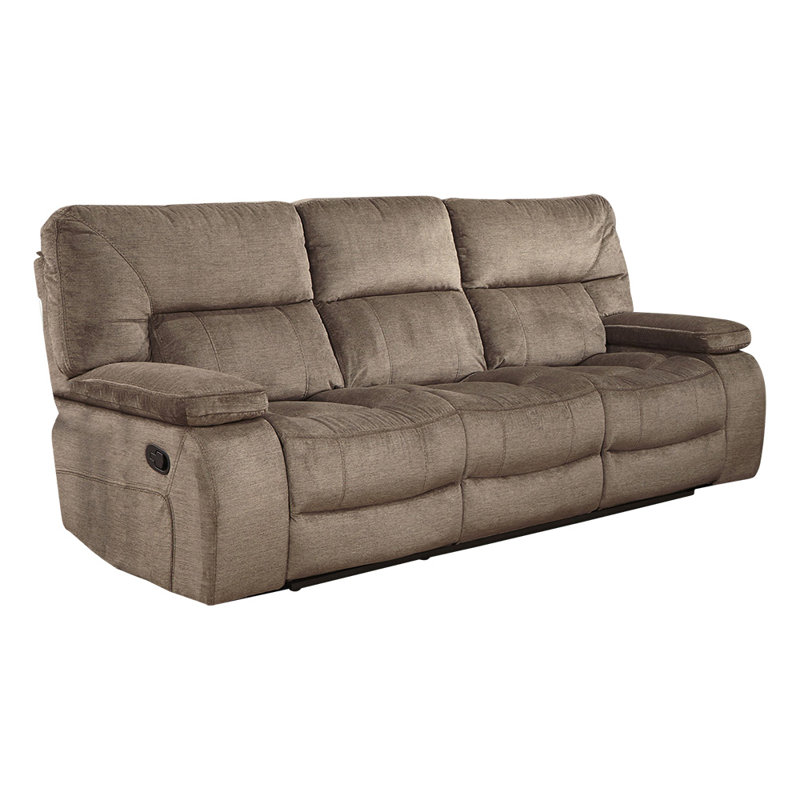 Aleeccia 86.5'' Upholstered Reclining Sofa, Kona