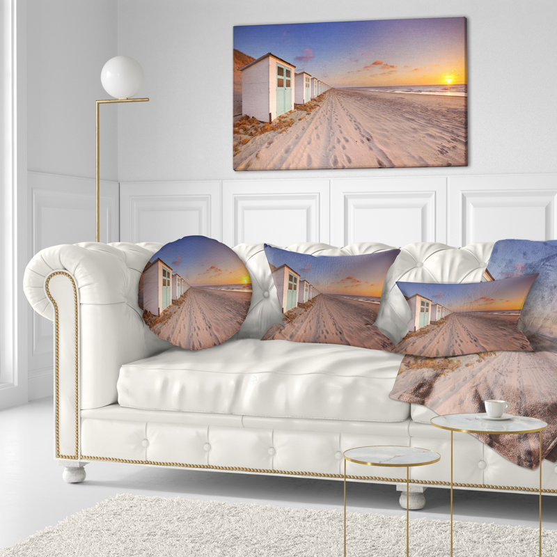 Coussin lombaire au coucher du soleil