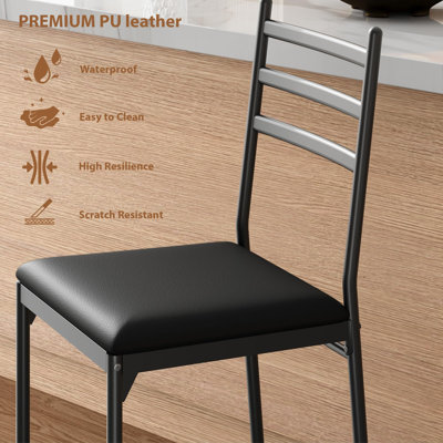 Counter Stool with Metal Frame