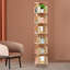 6-Tier 360° Rotating Bookshelf Storage Rack-963672145