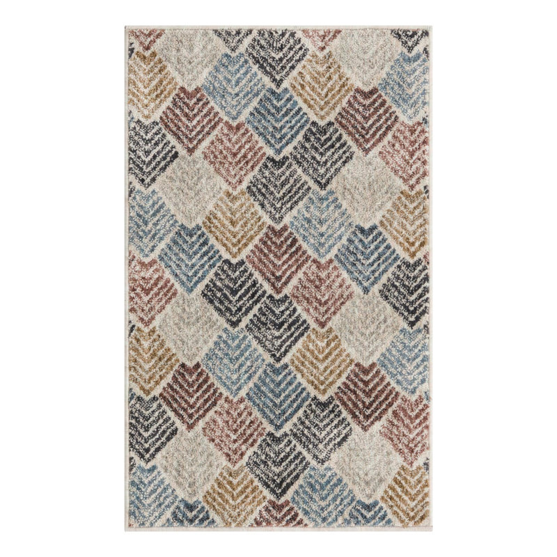 Jera Geometric Indoor Rug, Rectangle 2' x 3'