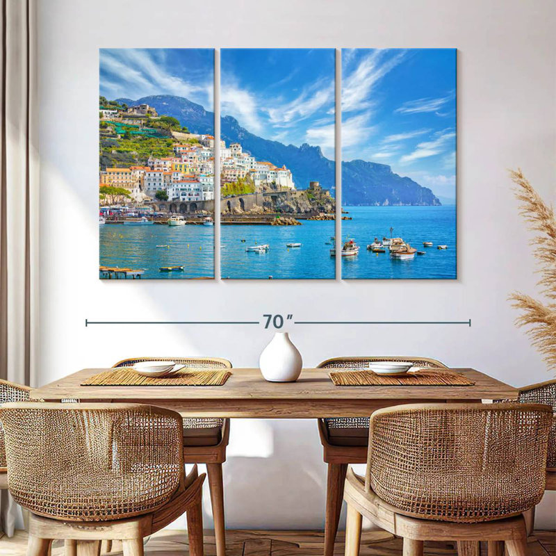 Gillard Amazing Amalfi Coast, 42" H x 65" W