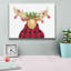 «Christmas Moose» par Diane Kater, estampe numérique sur toile-86859659