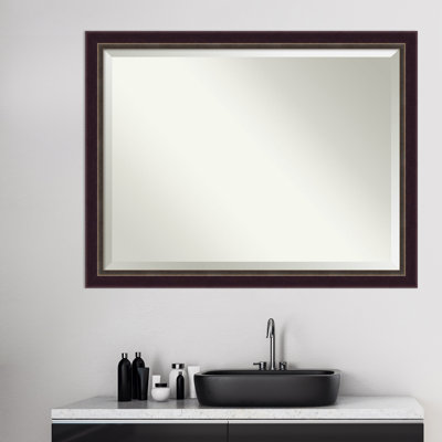 Miroir traditionnel biseauté