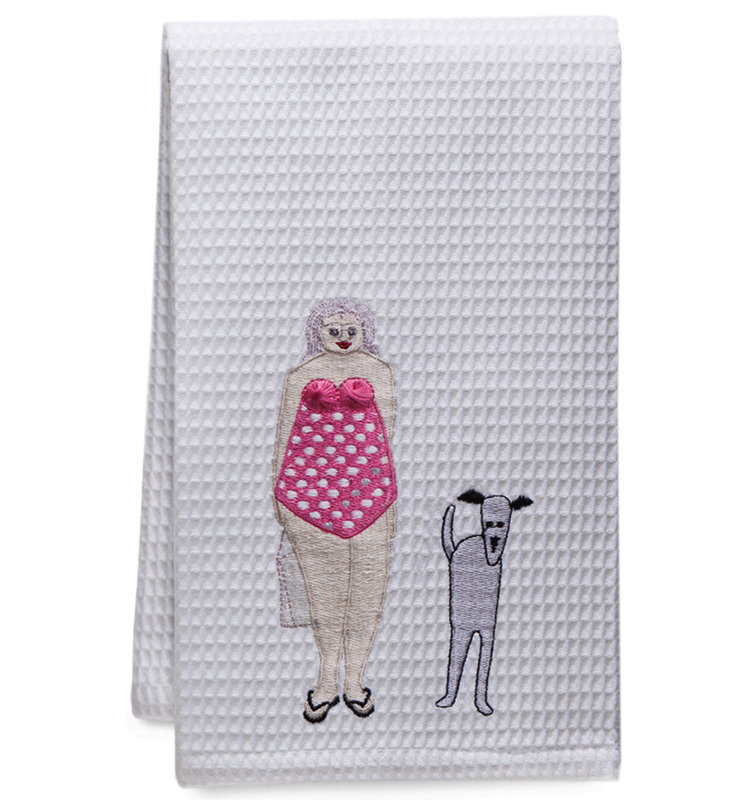 Pruden Waffle Hand Towel, Pink