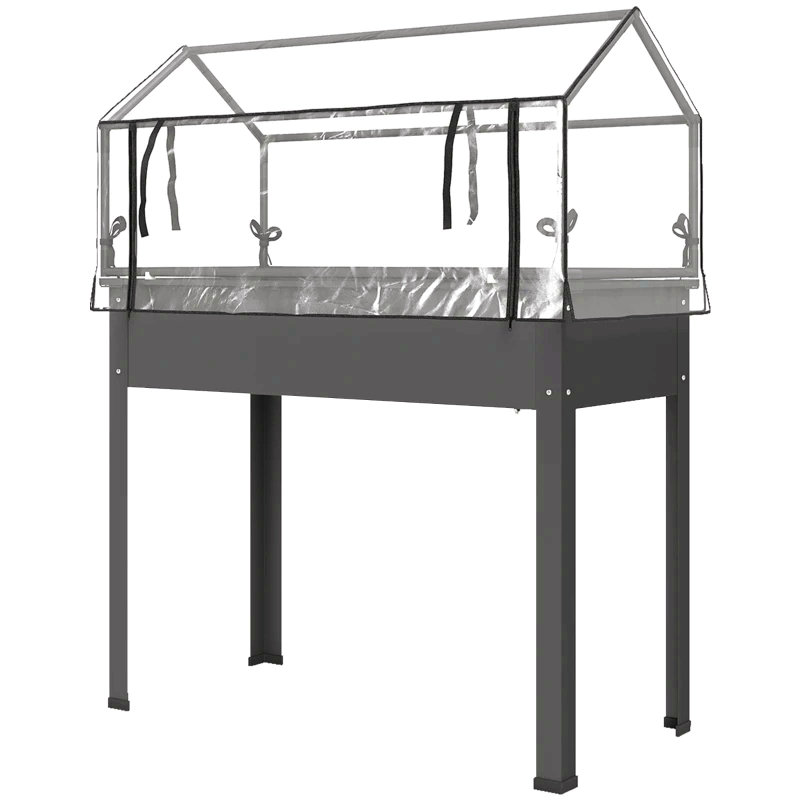 Jardinière extérieure surélevée, lit pour plante