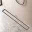 Drain de douche linéaire en acier inoxydable avec crépine, couvercle amovible et crochet de levage-104596944