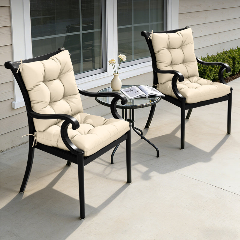 Indoor And Outdoor 5"  Seat/Backcushion, Cream