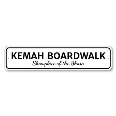 Boardwalk Showplace Custom Aluminum Sign