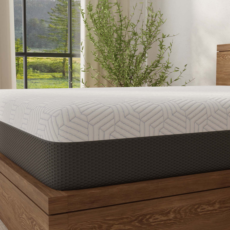Matelas souple de 12 pouces avec housse rafraîchissante Omne Fria, Simple extra long
