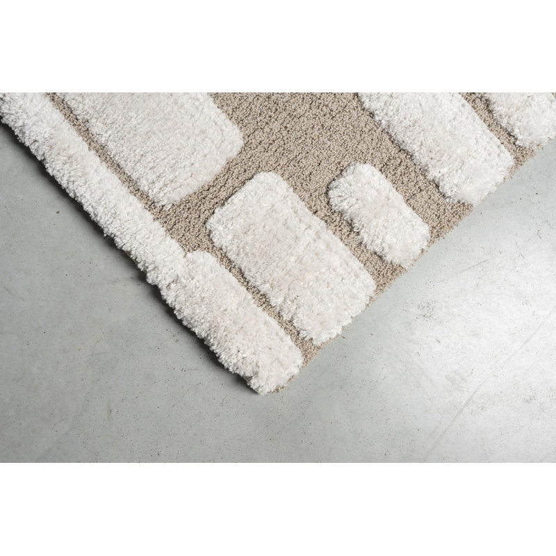 Dune Cream/Grey Rug, Rectangle 200 x 290 cm