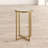 Wasser Glass Top End Table-226893299