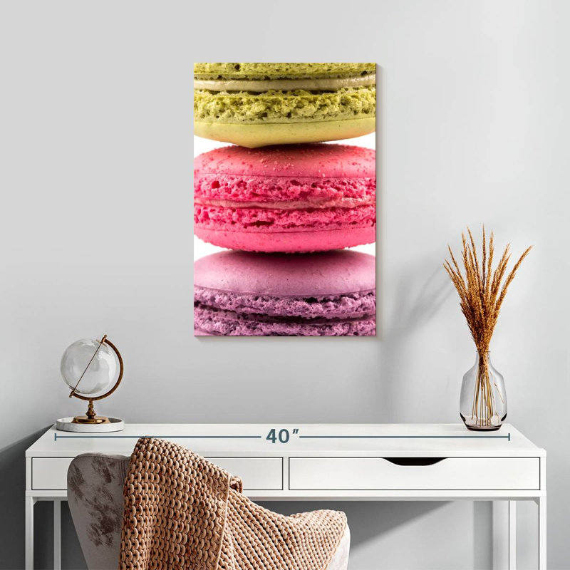 Yarlin Three Macarons, 24" H x 16" W