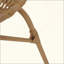 Chaises de patio en osier Boho