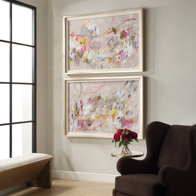 Orren Ellis Metropolitan Rush Abstract Prints, S/2