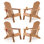 Chaise Adirondack pliante Azur