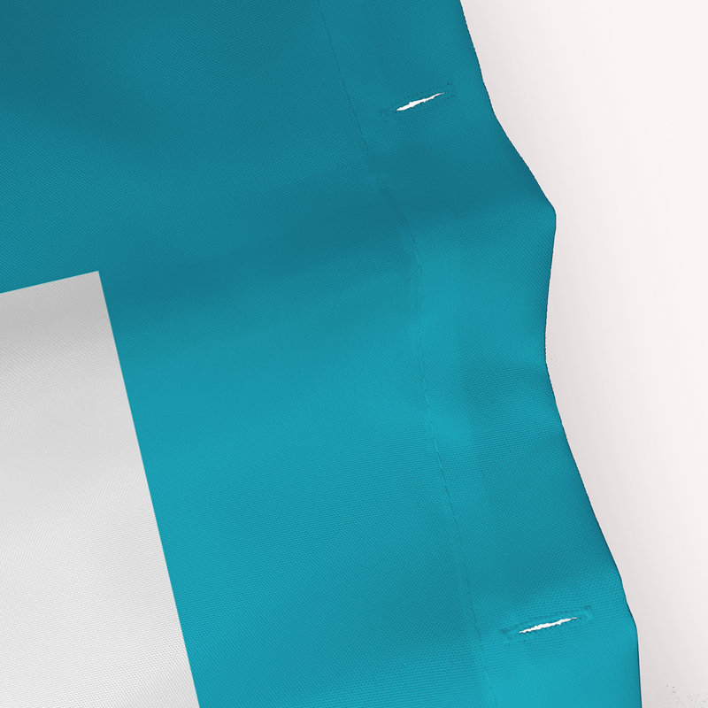 Rideau de douche Eastbourne, Turquoise
