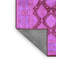 Tapis mauve lavable à la machine Mid-Century Modern 3134-1328555896