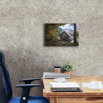  «Lakeside» par Martin Podt, art mural sur toile, 18 po x 12 po