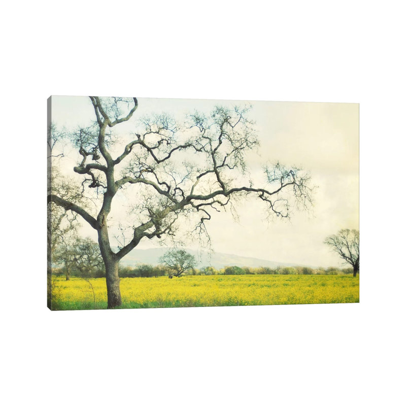 Green Gold 1 Piece Wrapped Canvas Wall Art, 101.6 cm H x 66.04 cm W x 1.91 cm D