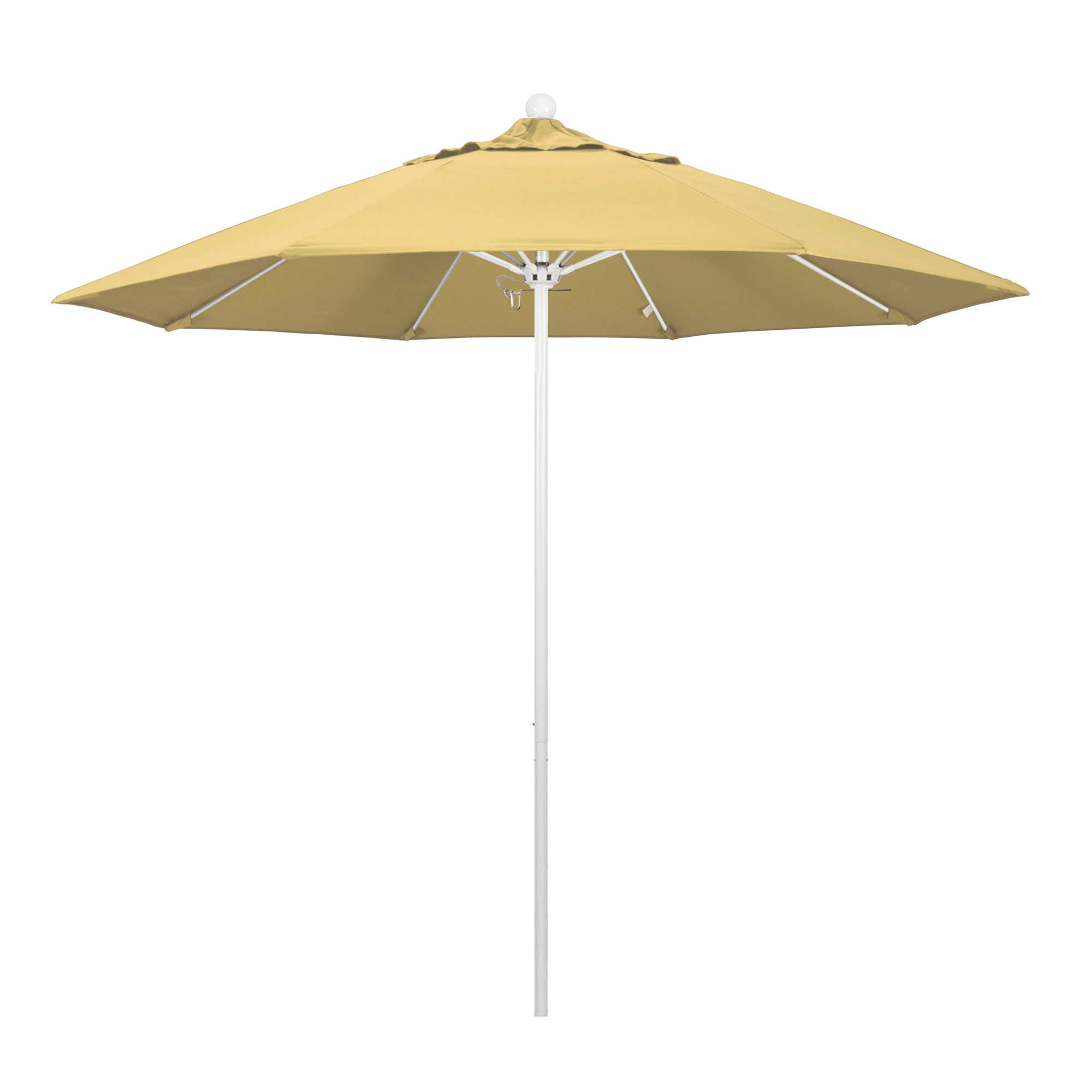 Hibo 108'' Sunbrella® Outdoor Umbrella, Canvas Wheat Sunbrella® Canvas