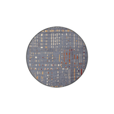 Machine Washable Gray Area Rug