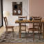 Ensemble de salle à manger Modern Farmhouse - Table en pin récupéré et chaises en bois d'hévéa - Rustic Industrial-115421093-115421098-115421099