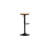Batdorf Adjustable Height Counter Stool with Metal Frame