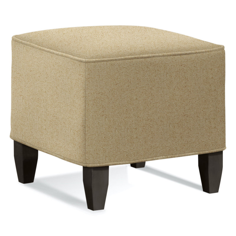 Brooklyn Upholstered Ottoman, Elite S/ 100% Polyester, Pumice